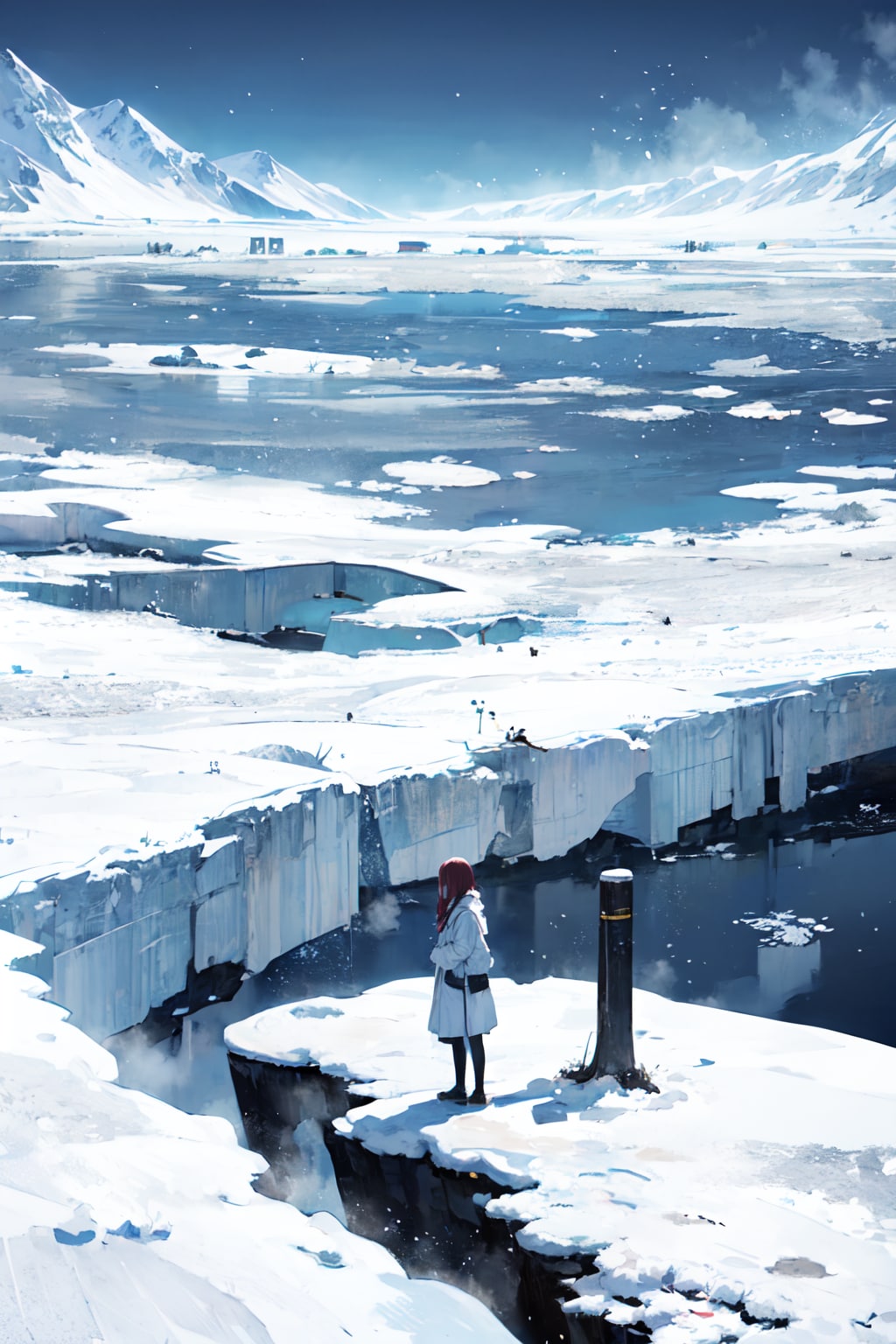 白の世界 | の人気AIイラスト・グラビア