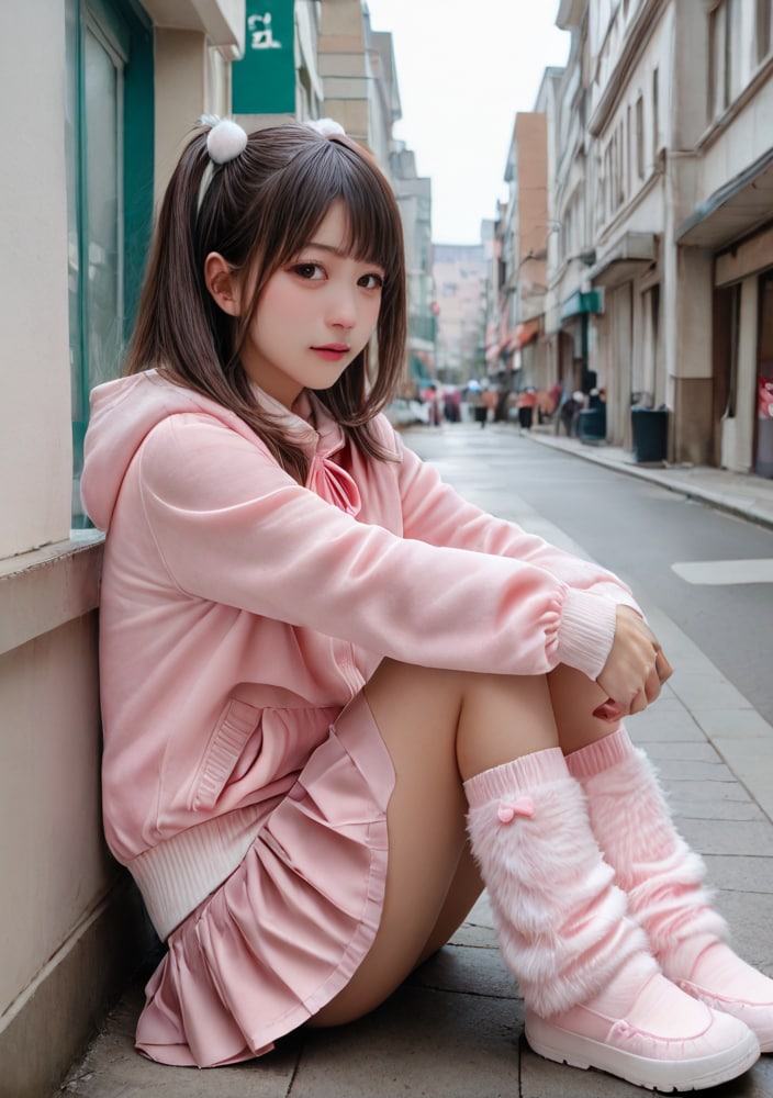 路地裏のさくらちゃん