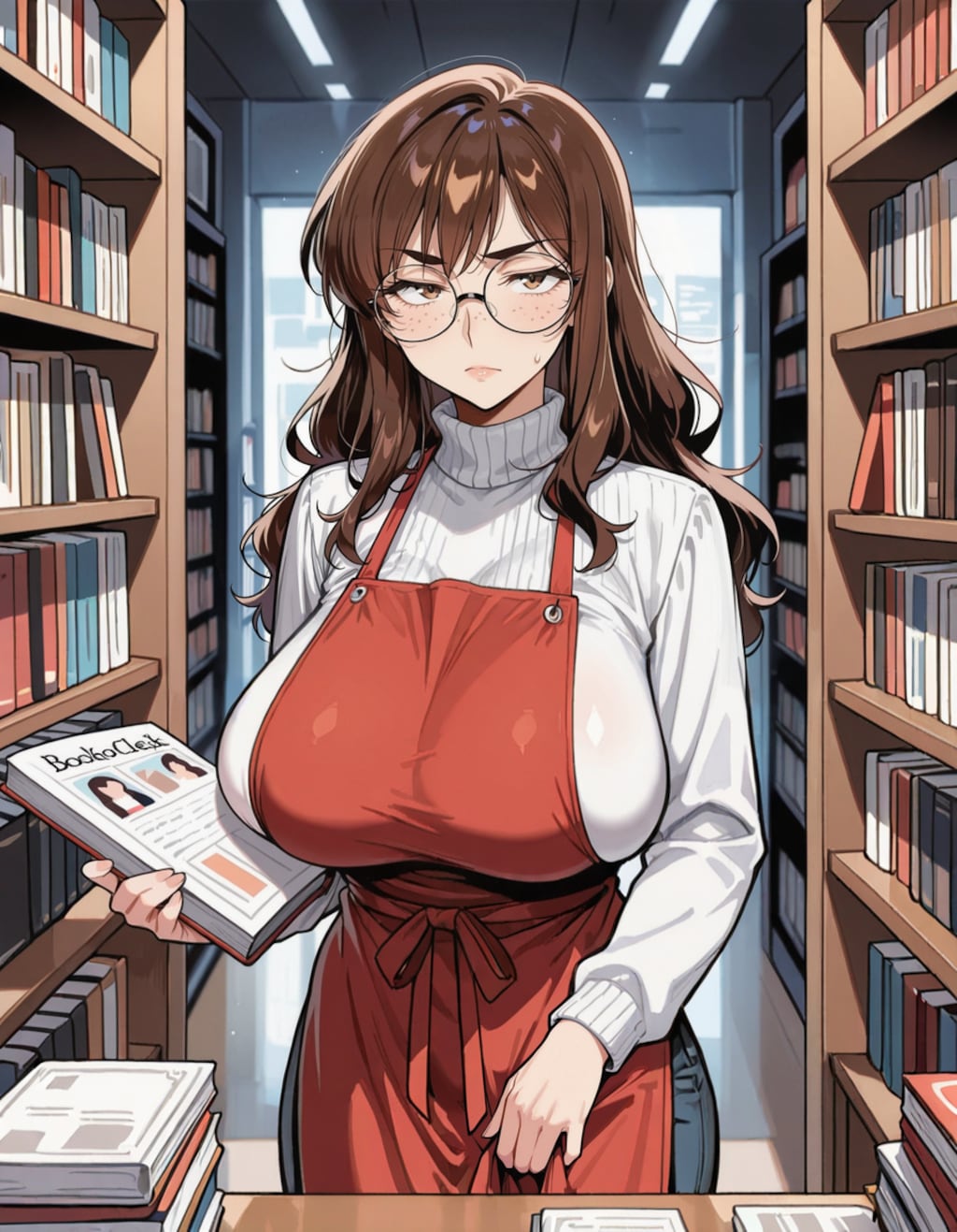 本屋のお姉さん