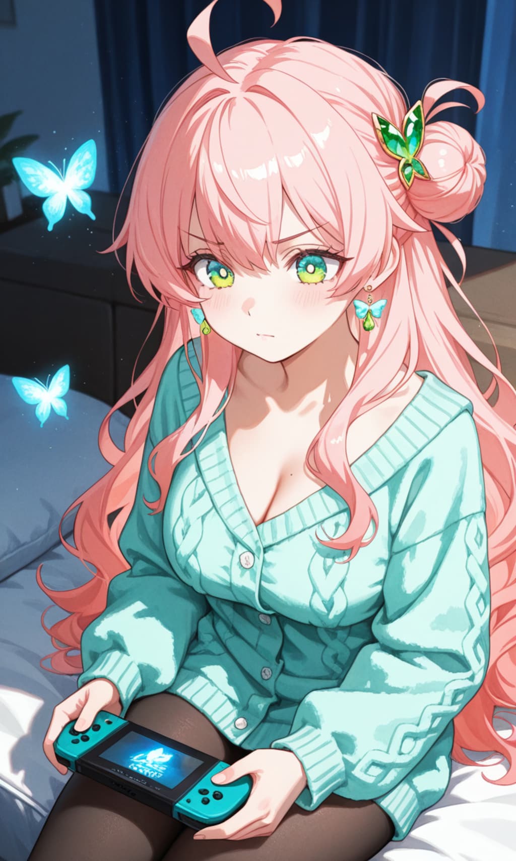 今大事なところだから邪魔しないで！