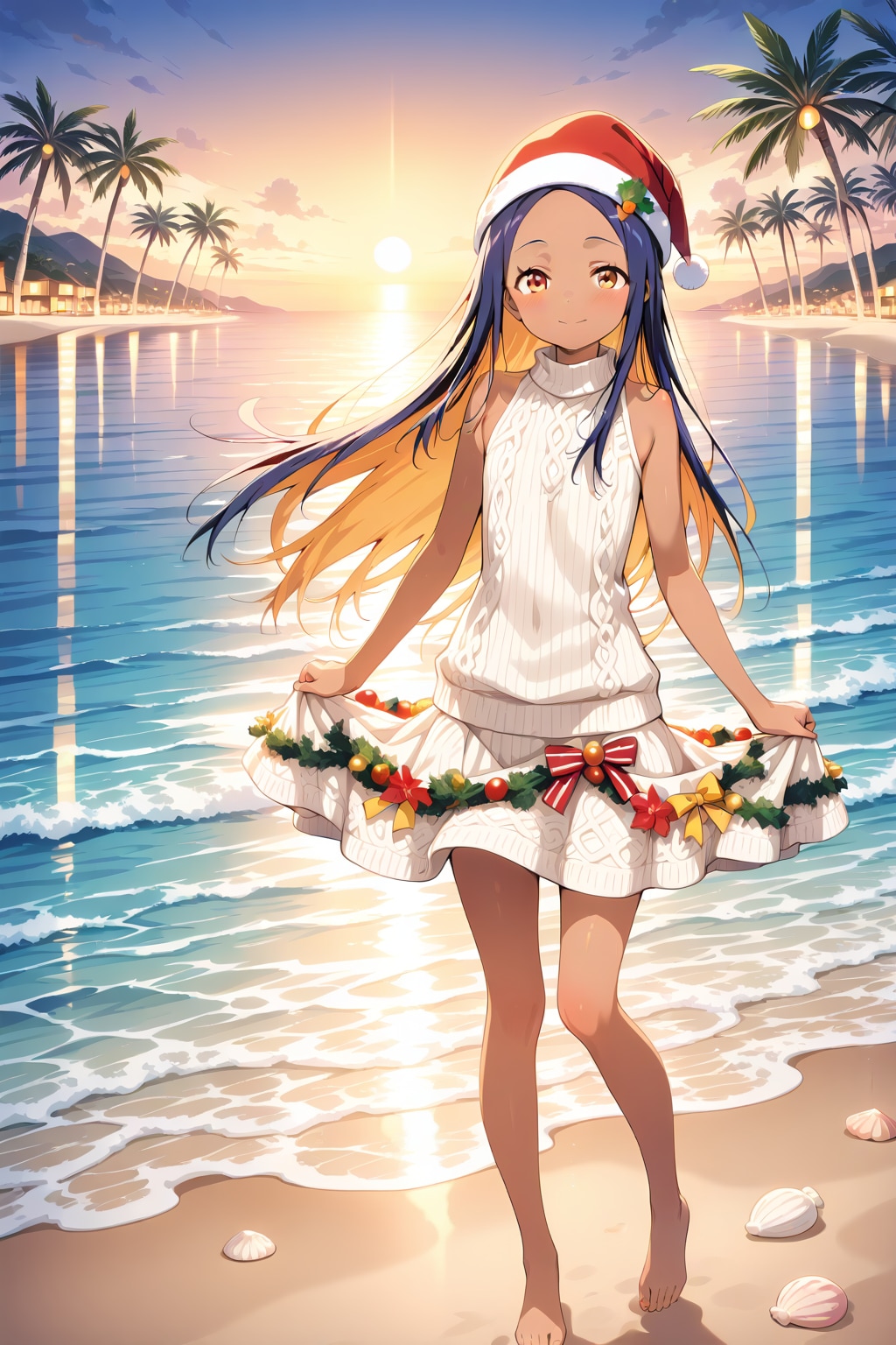 サマークリスマス | の人気AIイラスト・グラビア