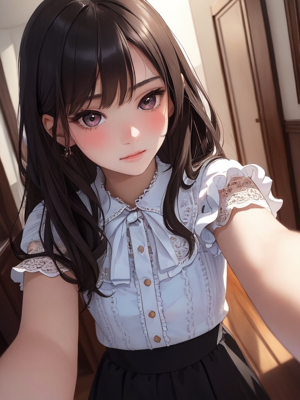 自撮り風