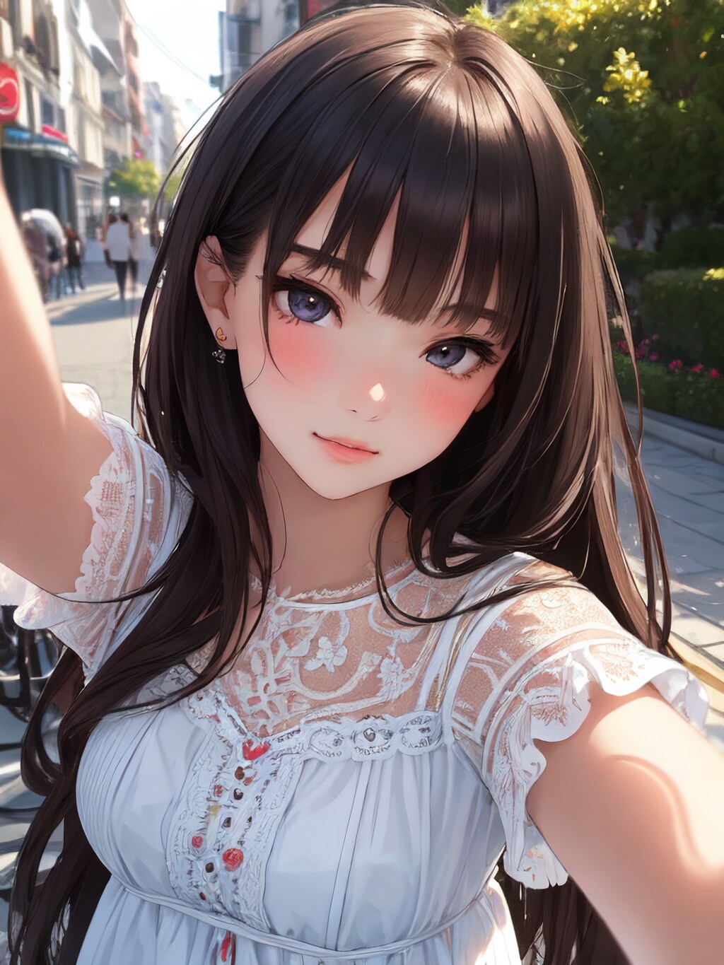 自撮り風