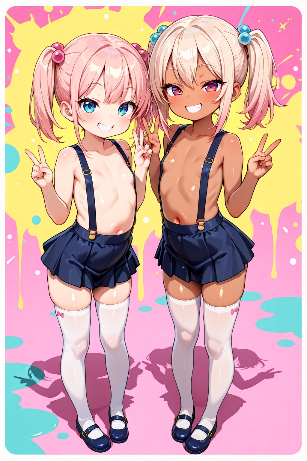 はだかサスペンダー！