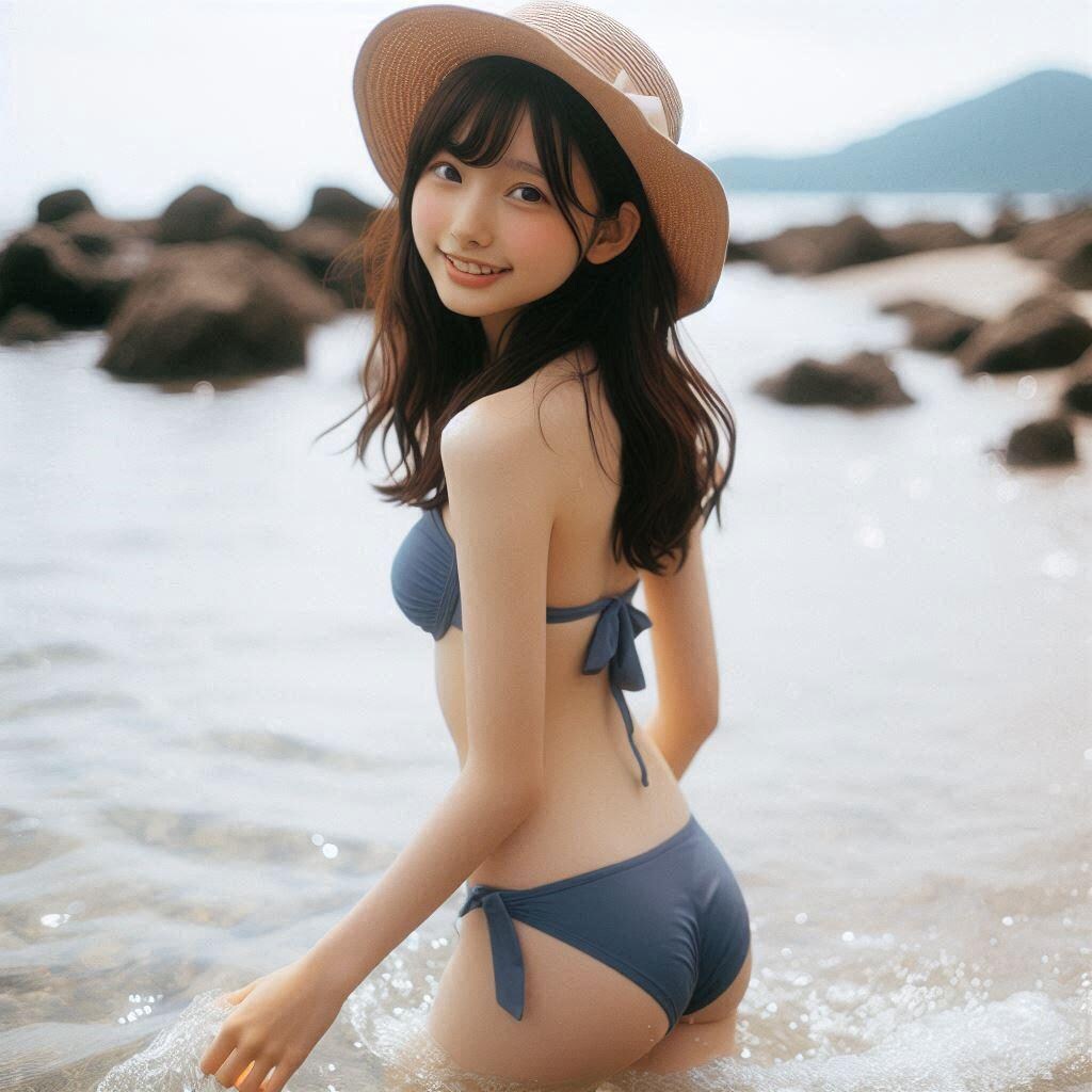 海少女 バックショット