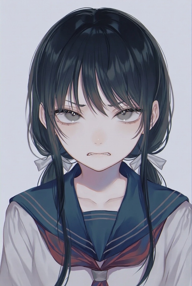 怒っている女の子 | の人気AIイラスト・グラビア