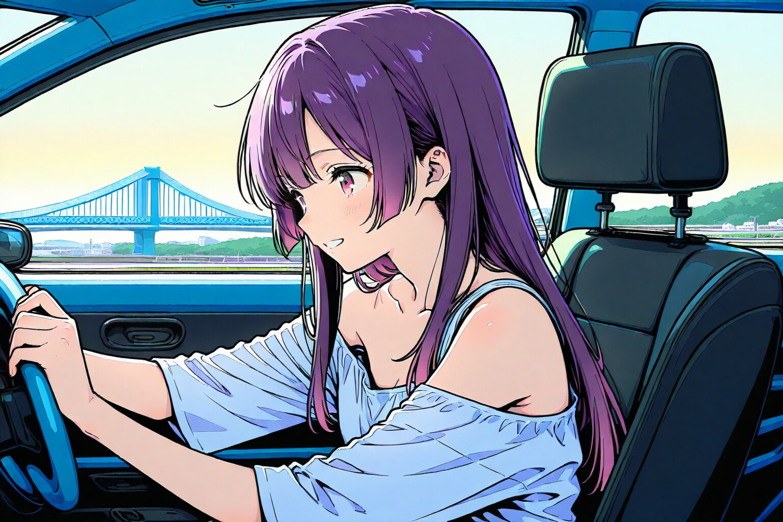 ドライブ | の人気AIイラスト・グラビア