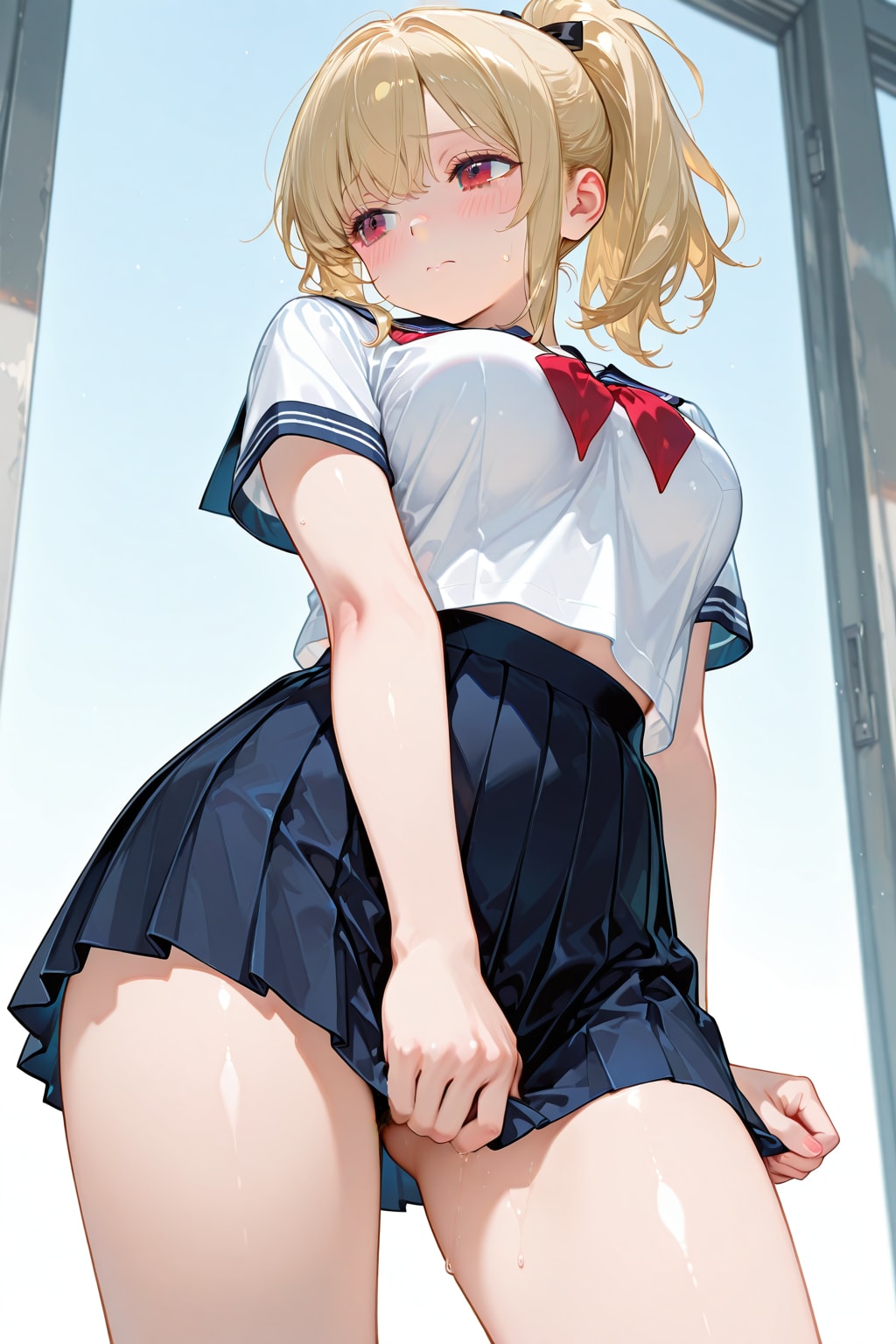 no panties