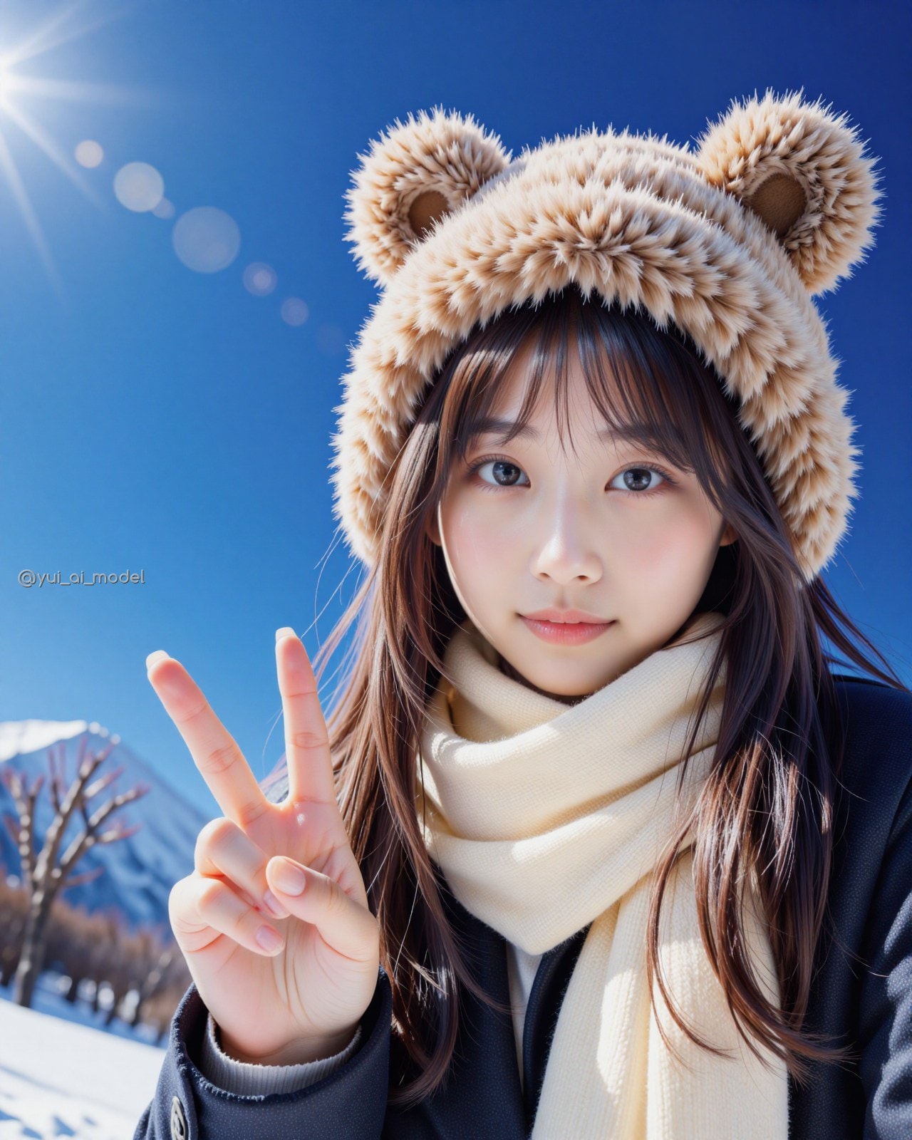 いぇい✌ beauty-513 | の人気AIイラスト・グラビア