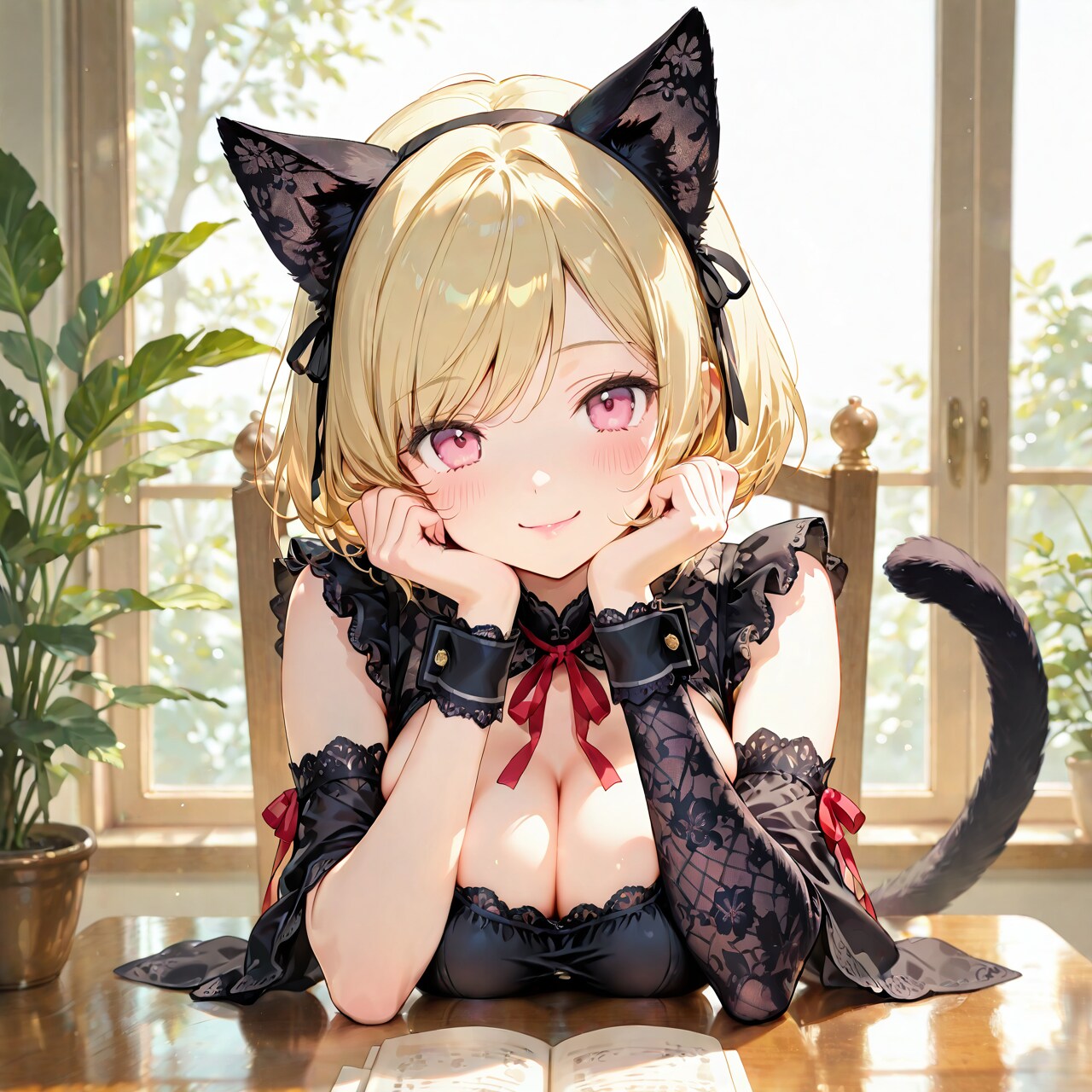 昼下がりの猫カフェ