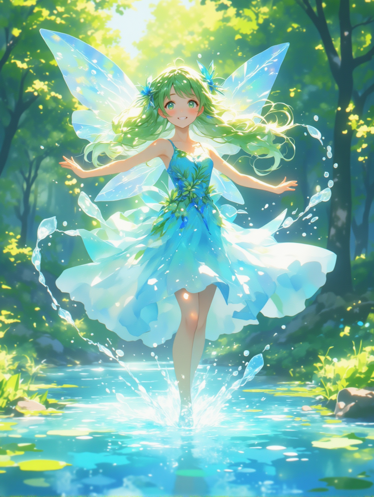 森の妖精_48 | の人気AIイラスト・グラビア