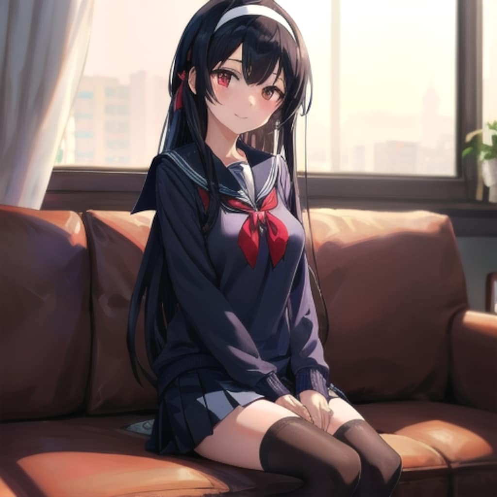 黒ニーソ