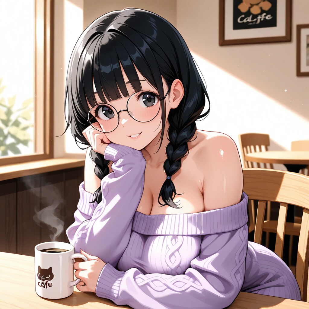 ニットとカフェとコーヒー
