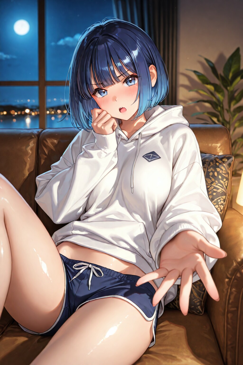 ちょっと怒ったような表情のWAVEちゃん