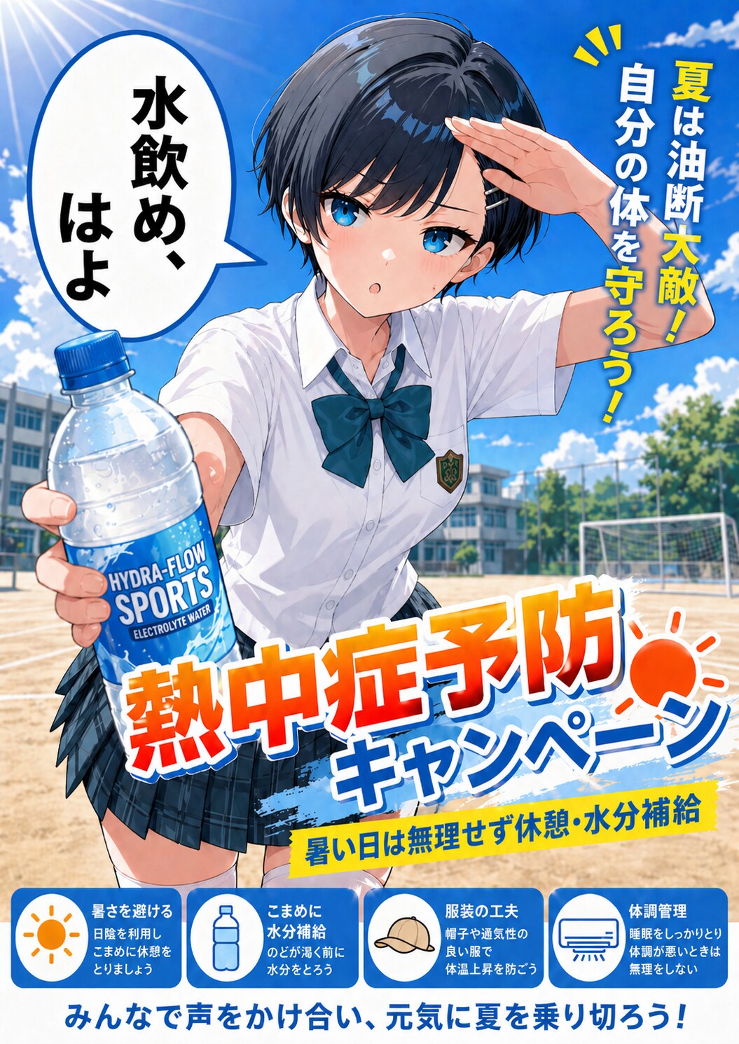 夏を先取り