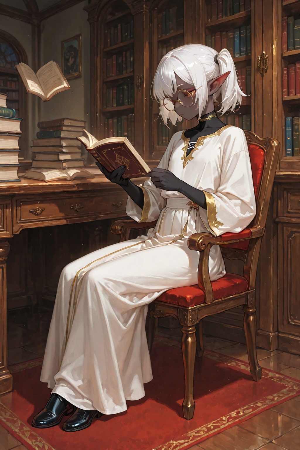 異世界探訪　この世界を知るために国立図書館へ行く