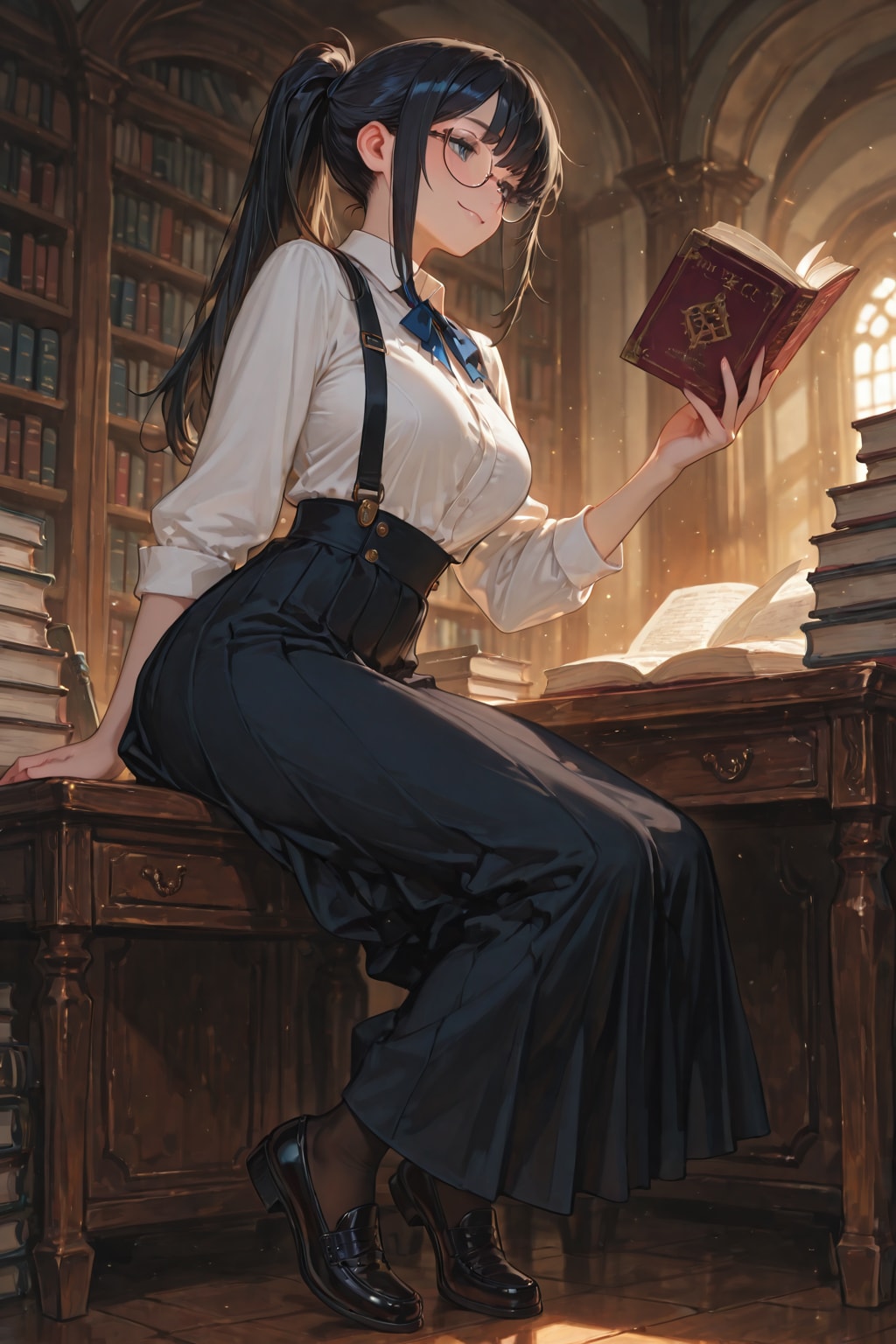 異世界探訪　この世界を知るために国立図書館へ行く