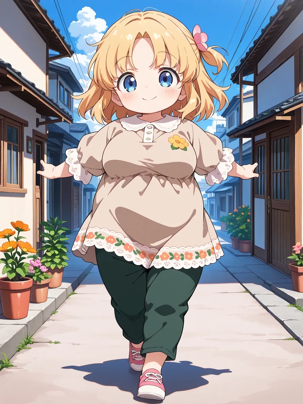 朝の住宅街8