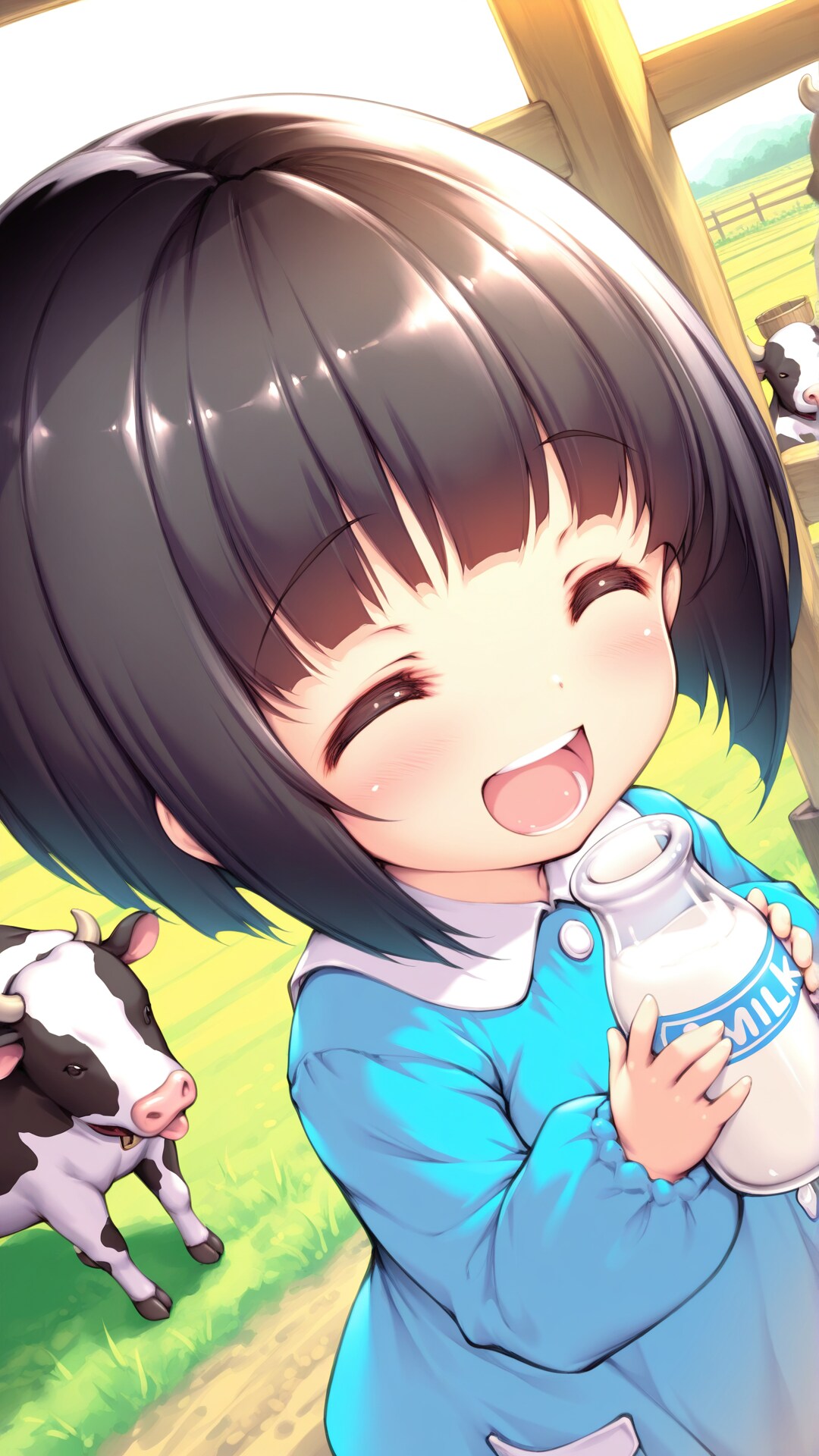 [がぞうどうぞ]しぼりたてを飲みに行く | の人気AIイラスト・グラビア