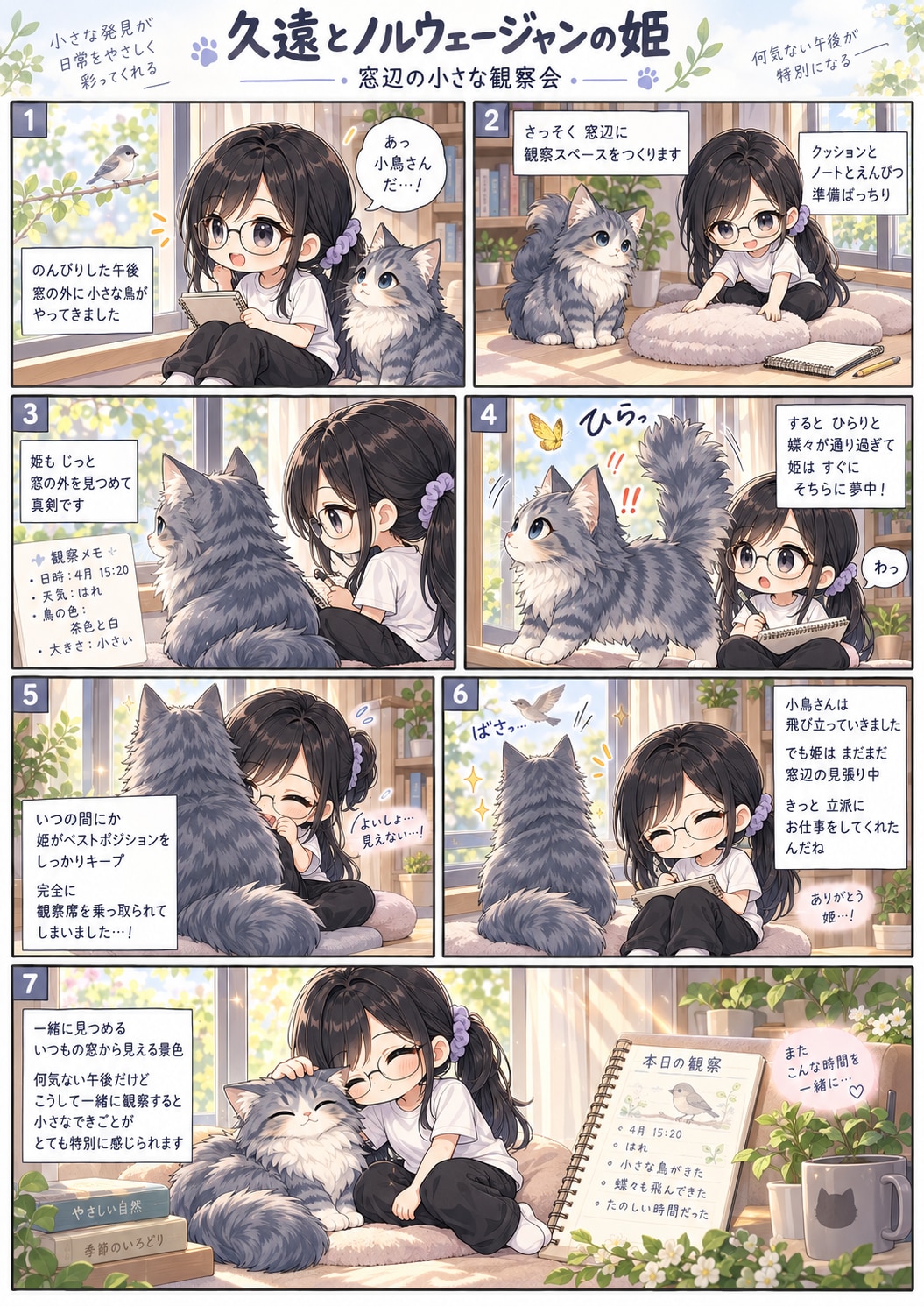 Cat Manga / 猫漫画 #patreon #猫漫画 #ちびキャラ #可愛い #猫好き #AI漫画 #猫あるある #manga #comic #cat #catcomic #catmanga | の人気AIイラスト・グラビア