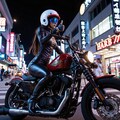 バイク女子 2枚目