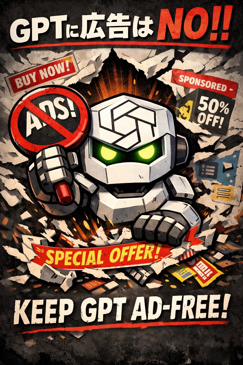 ChatGPTに広告の魔の手が！ | の人気AIイラスト・グラビア
