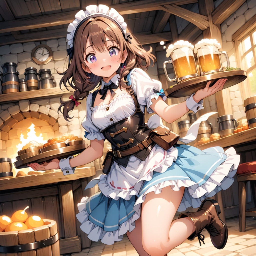 酒場の看板娘
