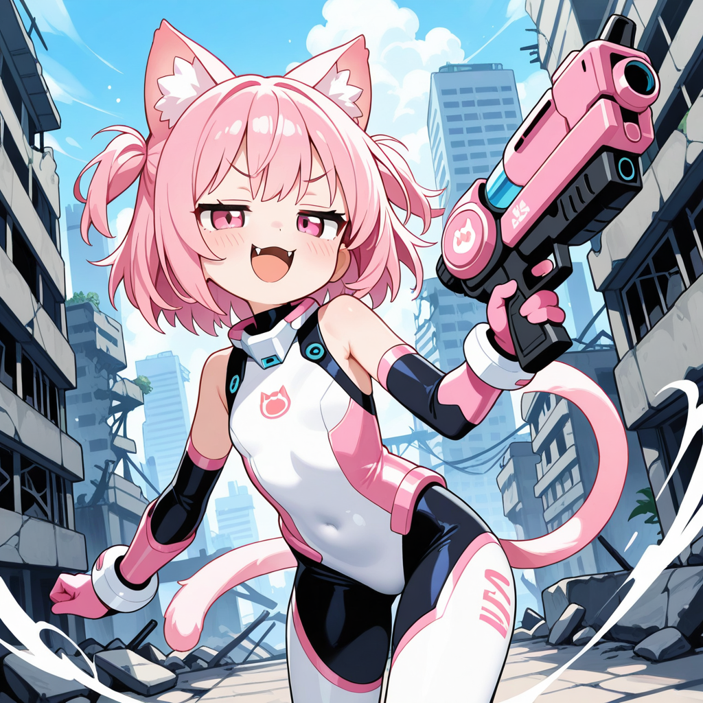 袖なしパワードスーツ