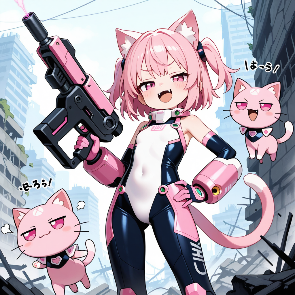 袖なしパワードスーツ