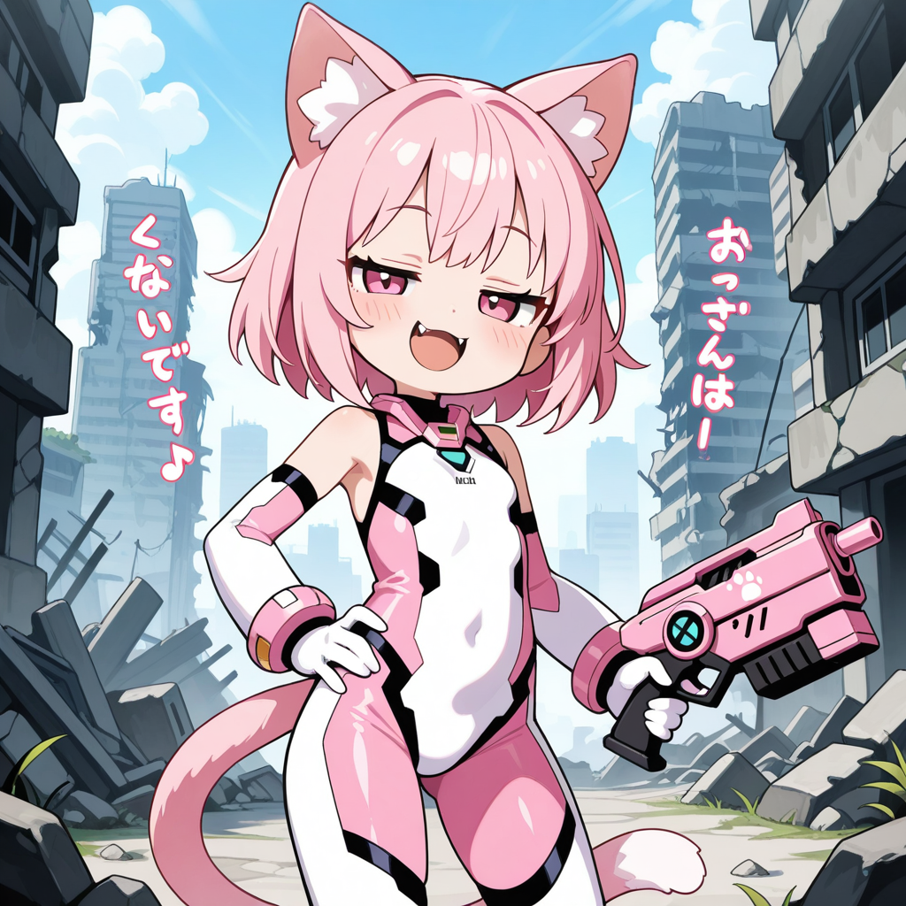 袖なしパワードスーツ