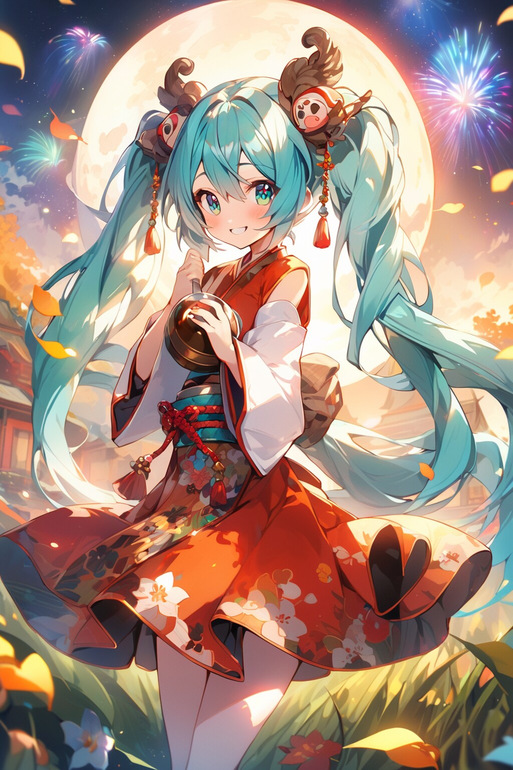 ジパングの女王みたいなミクちゃん | の人気AIイラスト・グラビア