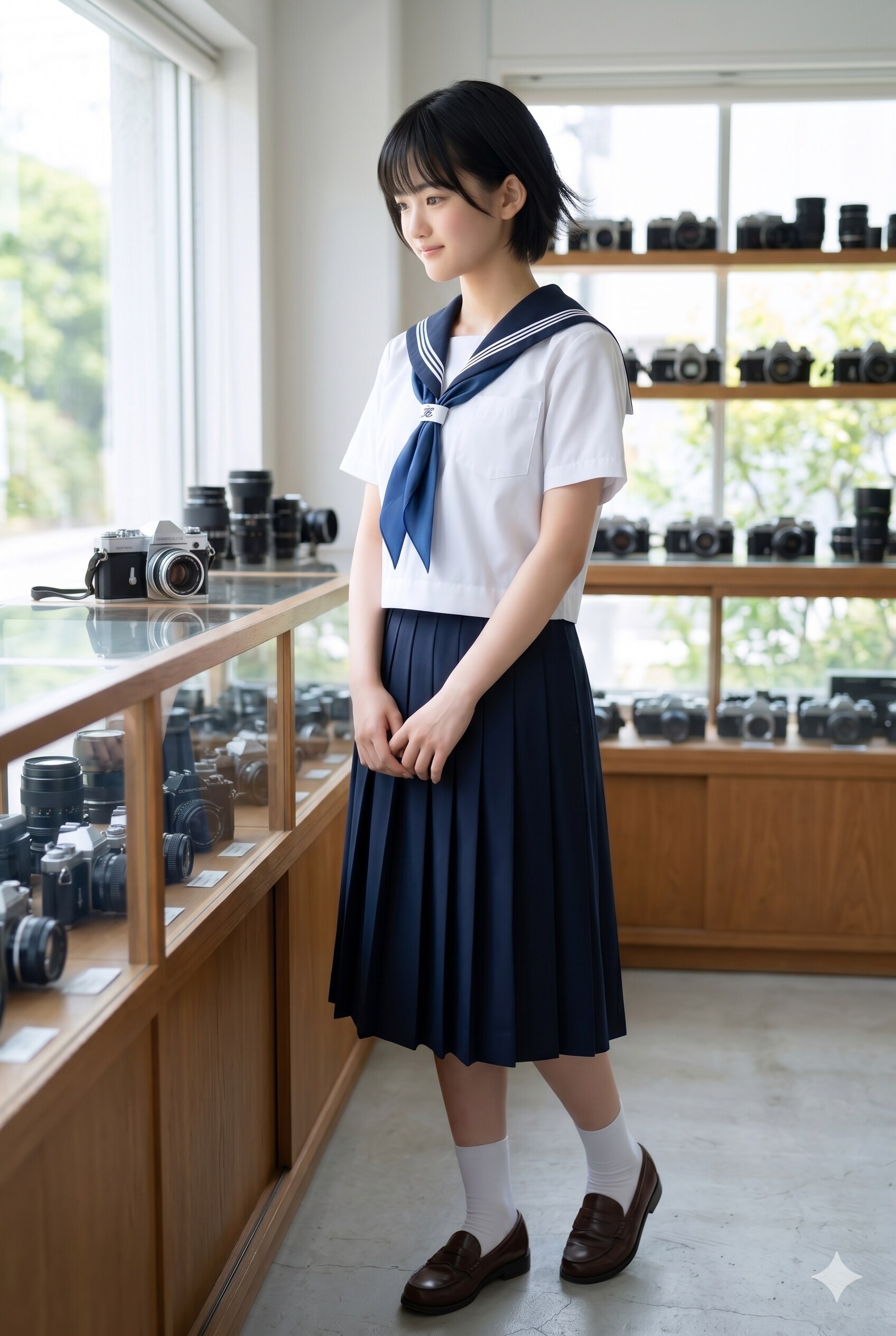 普通の美少女　中古カメラ