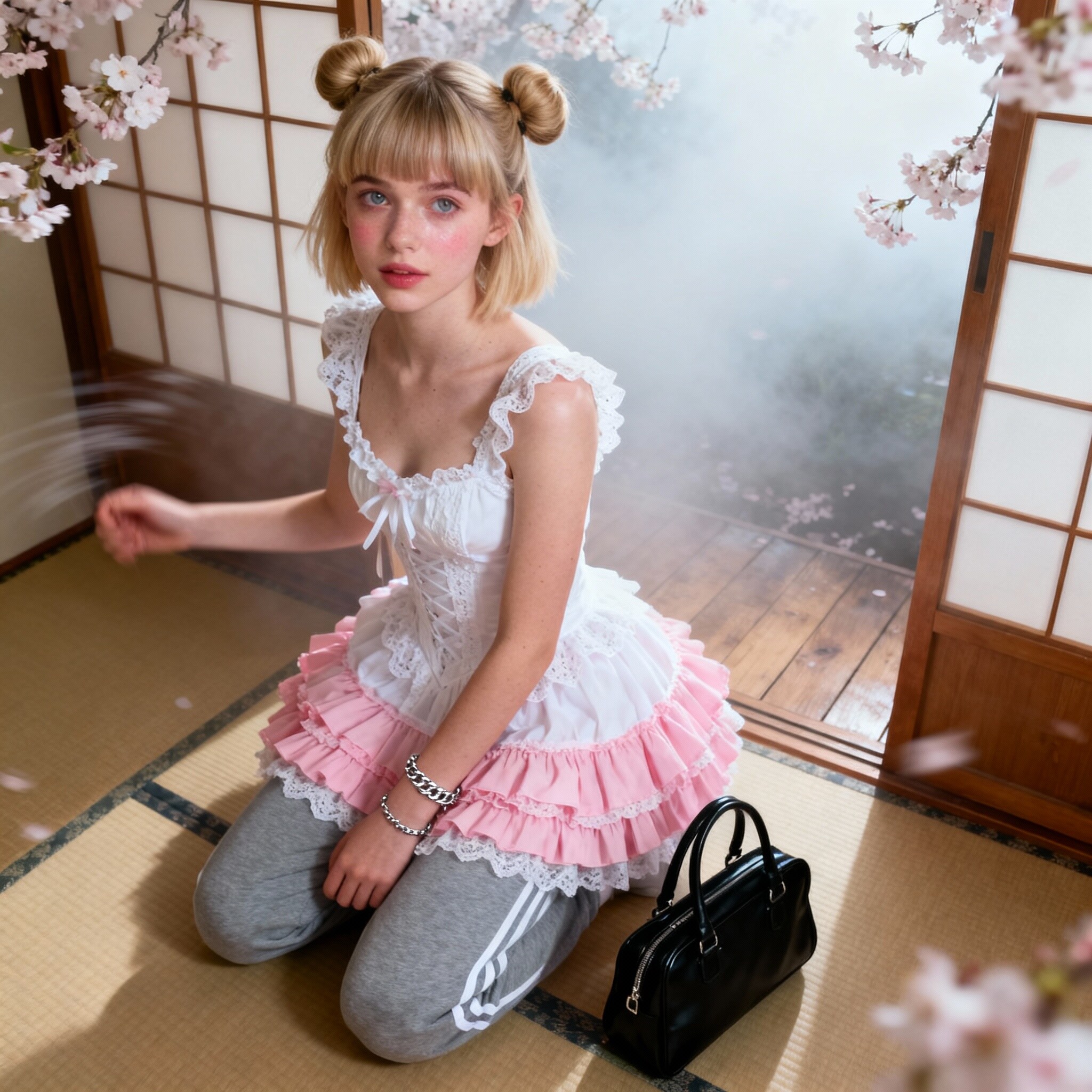 ホームステイ先にて | の人気AIイラスト・グラビア