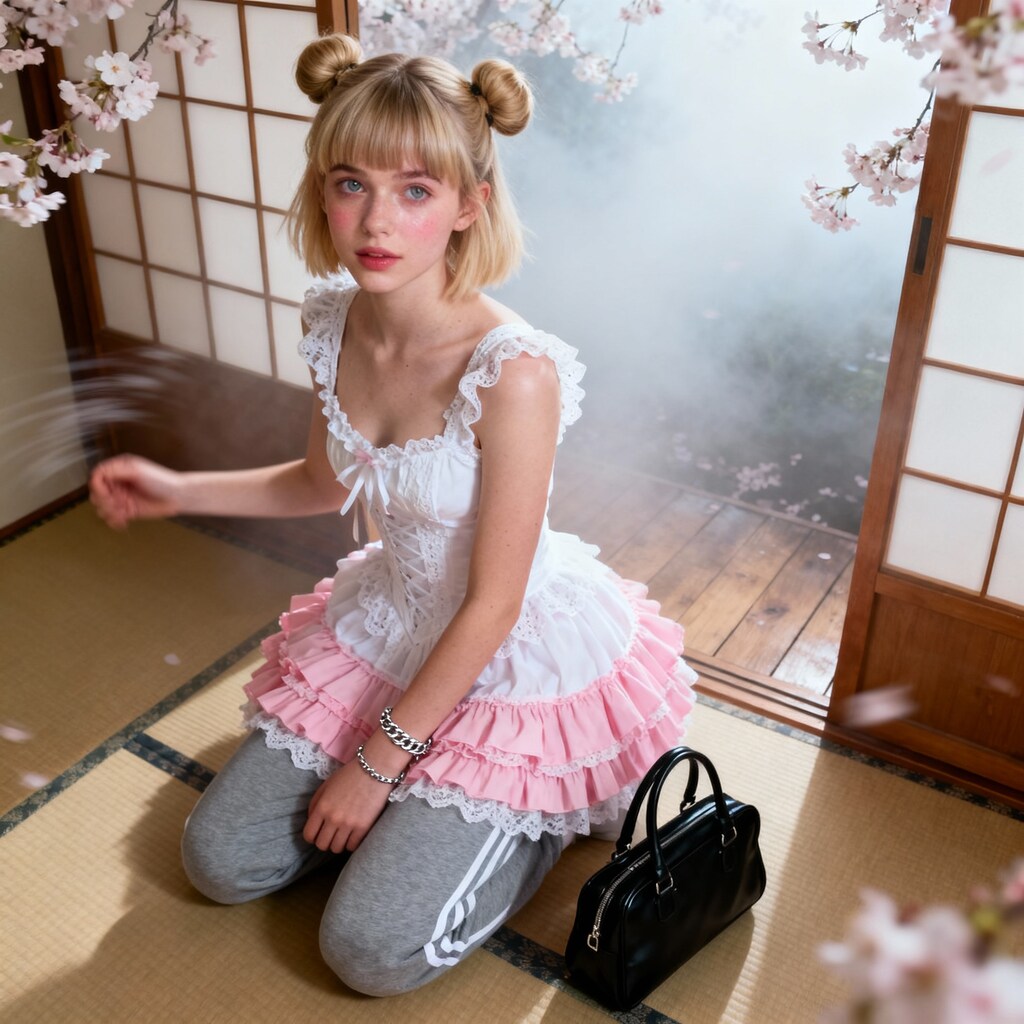 ホームステイ先にて