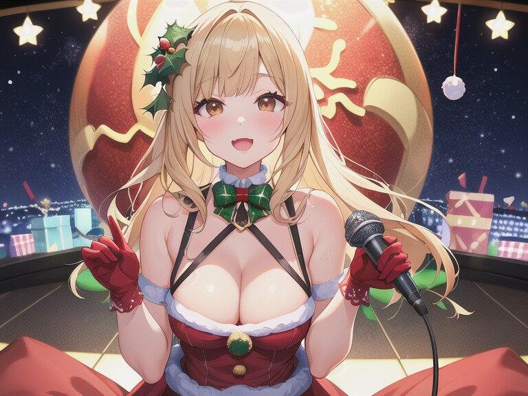 クリスマスライブスタートするわよ