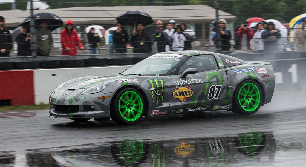 モンスターエナジーコルベットのドリ車