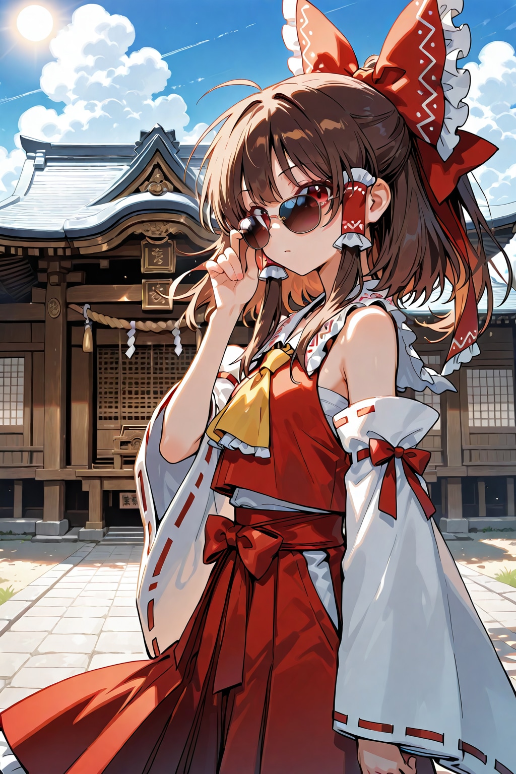 夏の霊夢さん