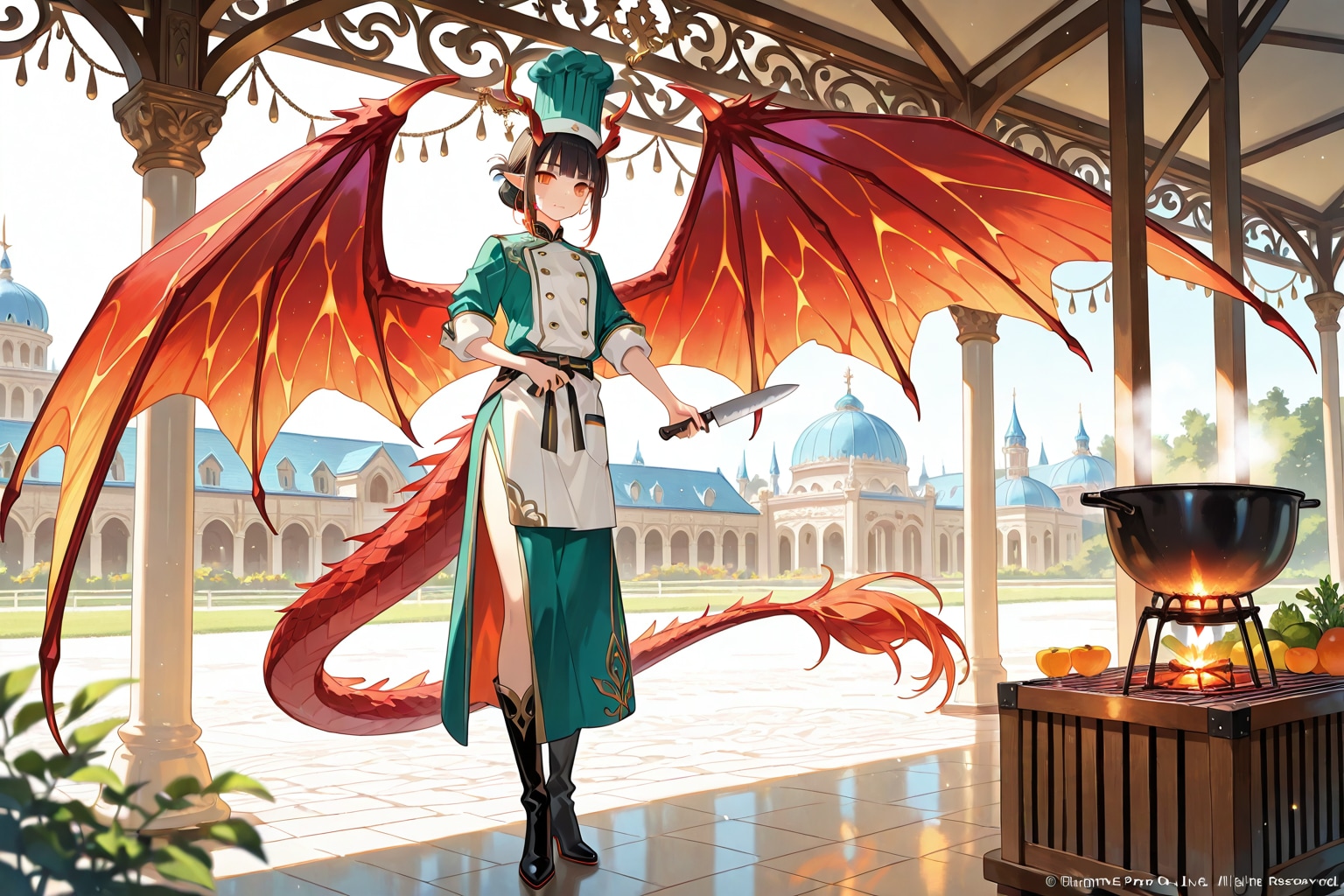 🧺 ドラゴニア王族ピクニック・エピソード：『不動の炎と、次世代の風』