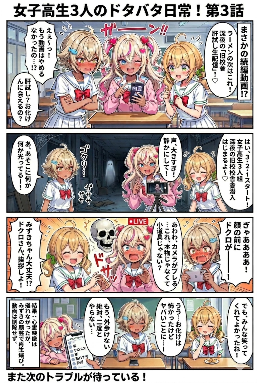 Geminiにマンガ描かせてみた４