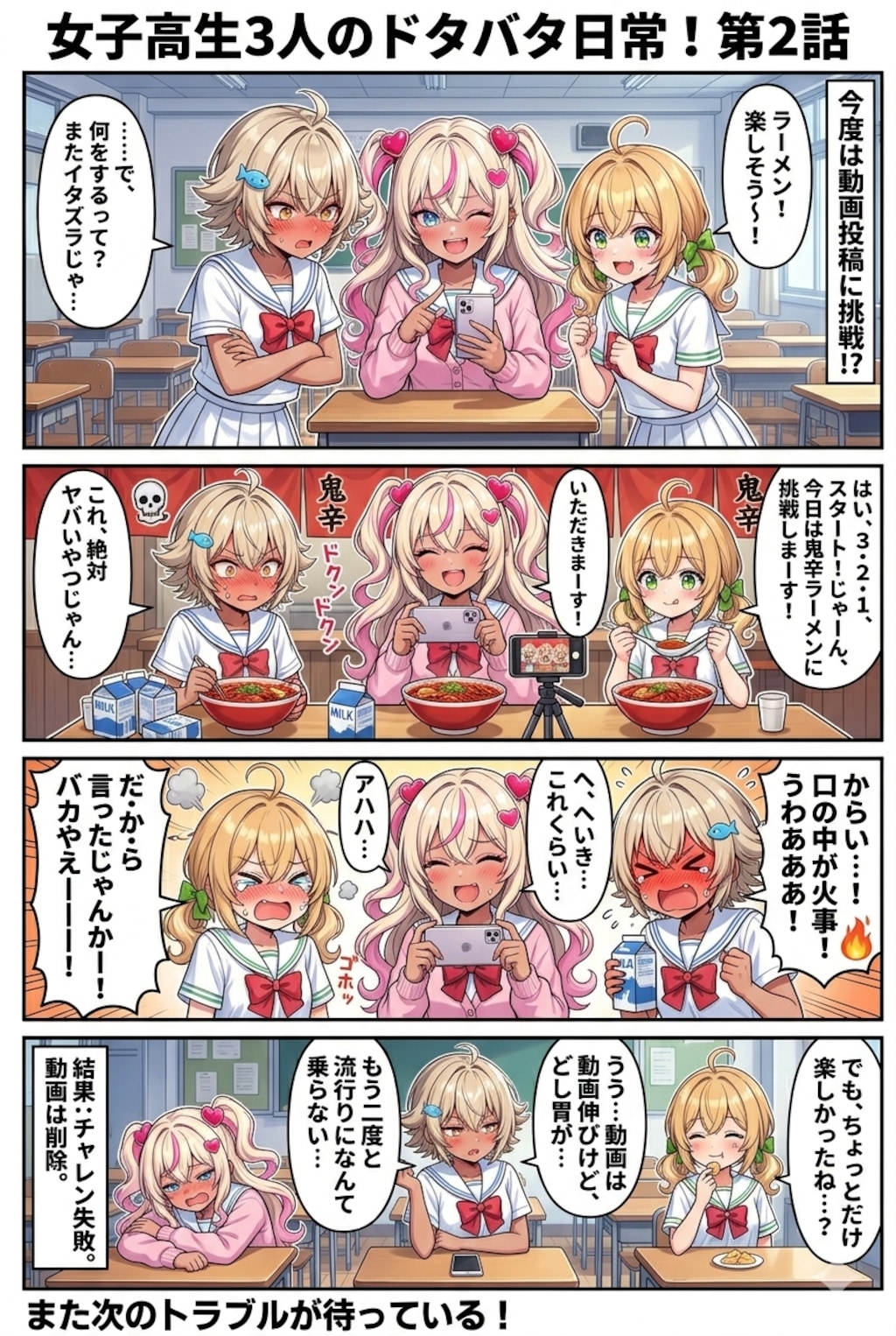 Geminiにマンガ描かせてみた４