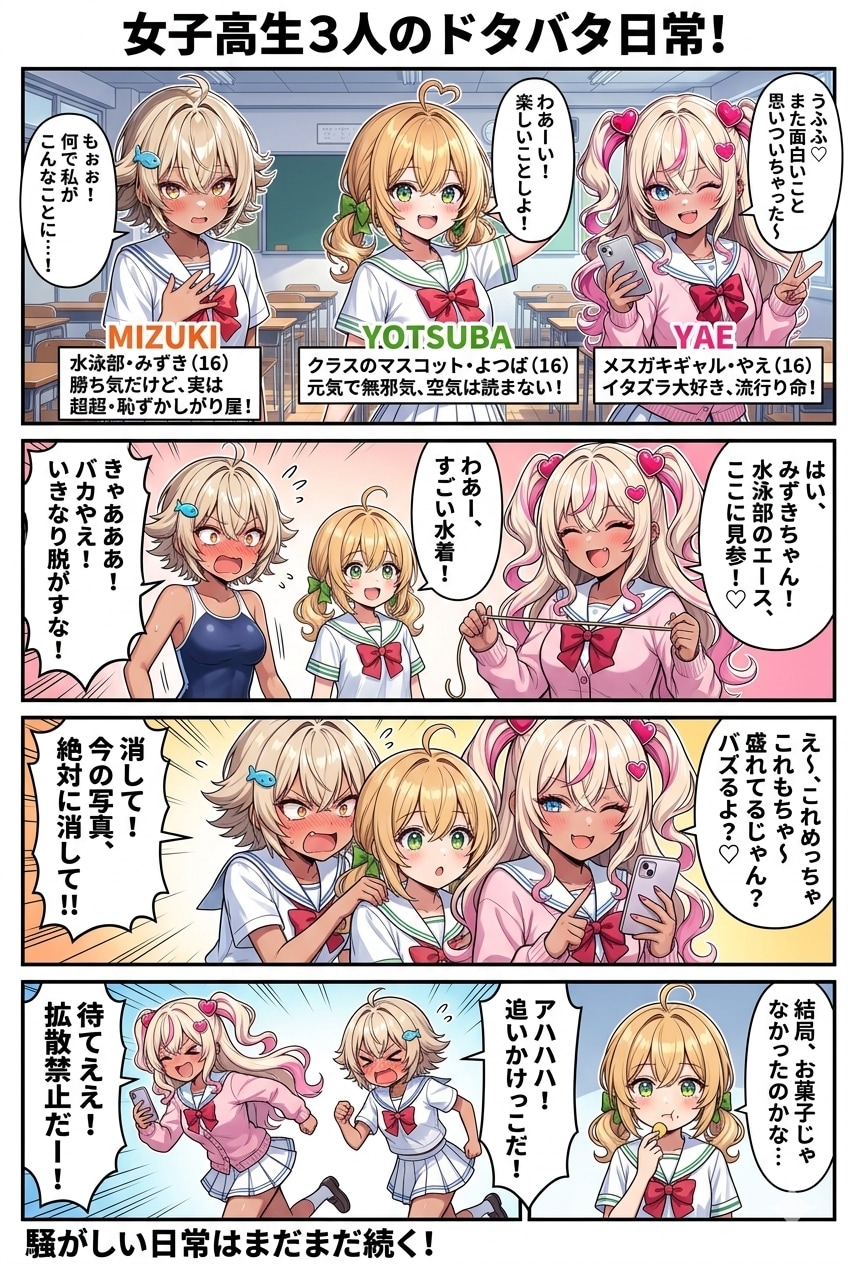 Geminiにマンガ描かせてみた４