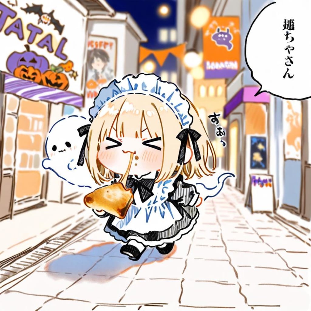 街は早くもハロウィン一色🎃👻✨✨