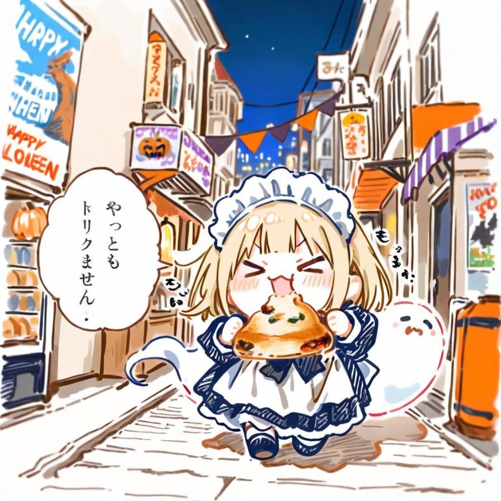 街は早くもハロウィン一色🎃👻✨✨