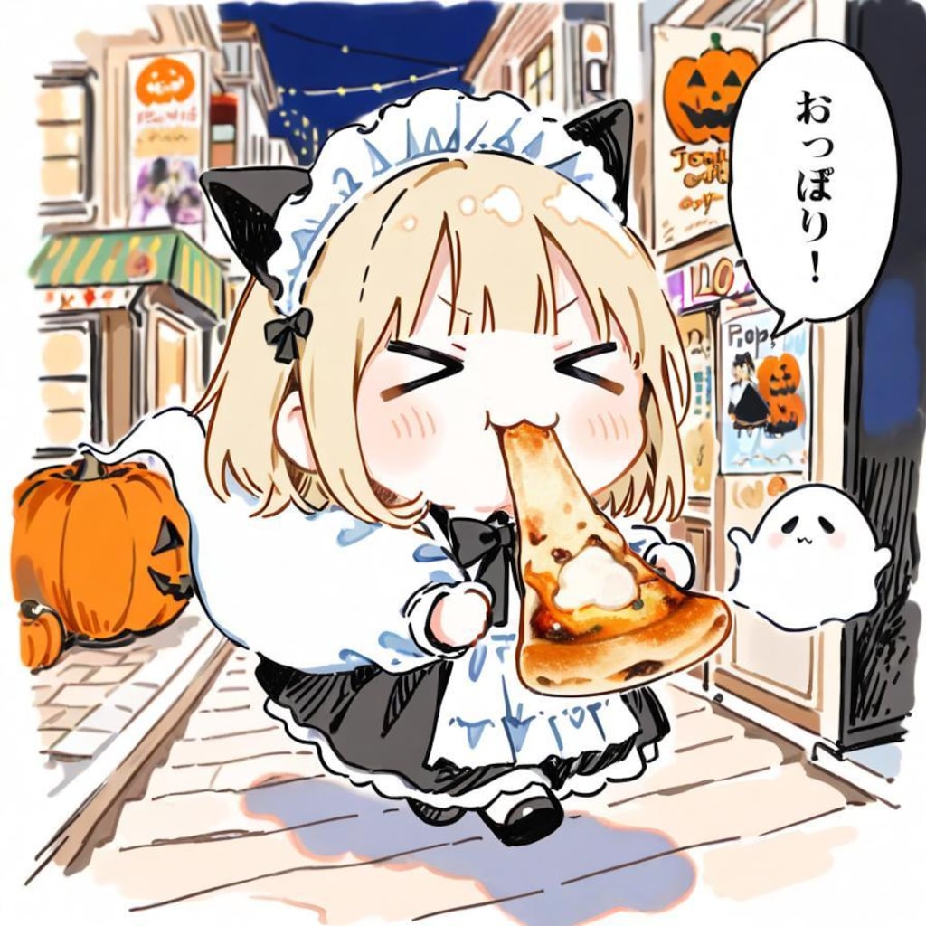 街は早くもハロウィン一色🎃👻✨✨