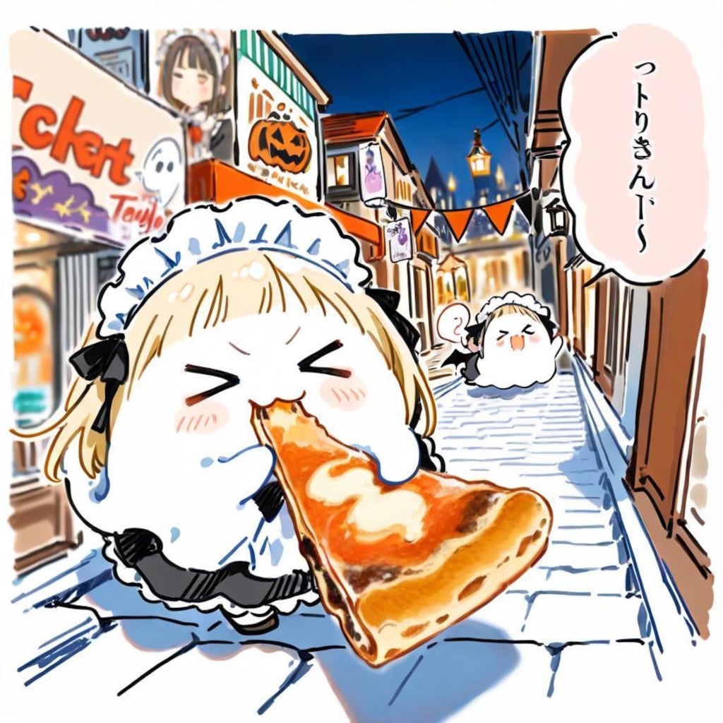街は早くもハロウィン一色🎃👻✨✨