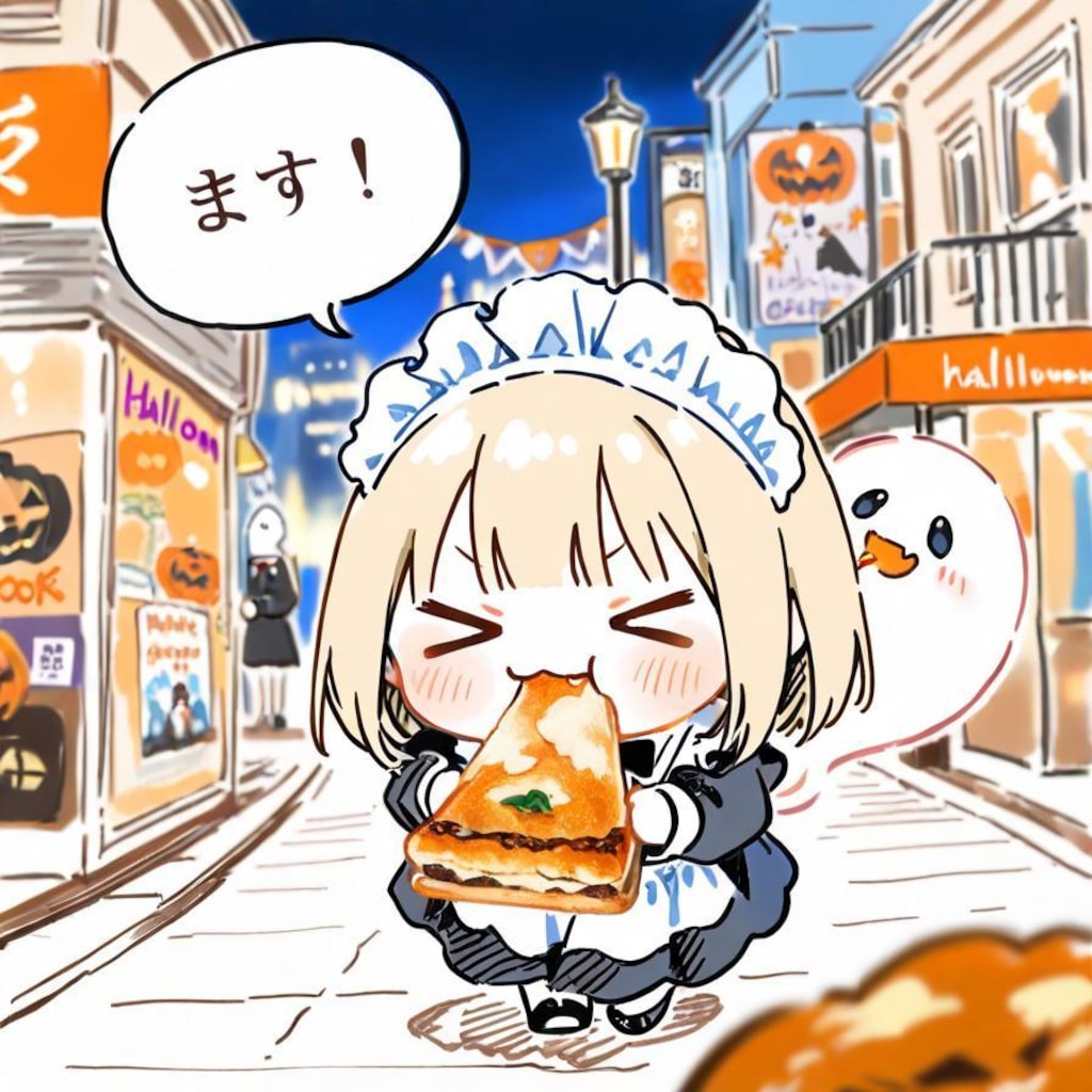 街は早くもハロウィン一色🎃👻✨✨