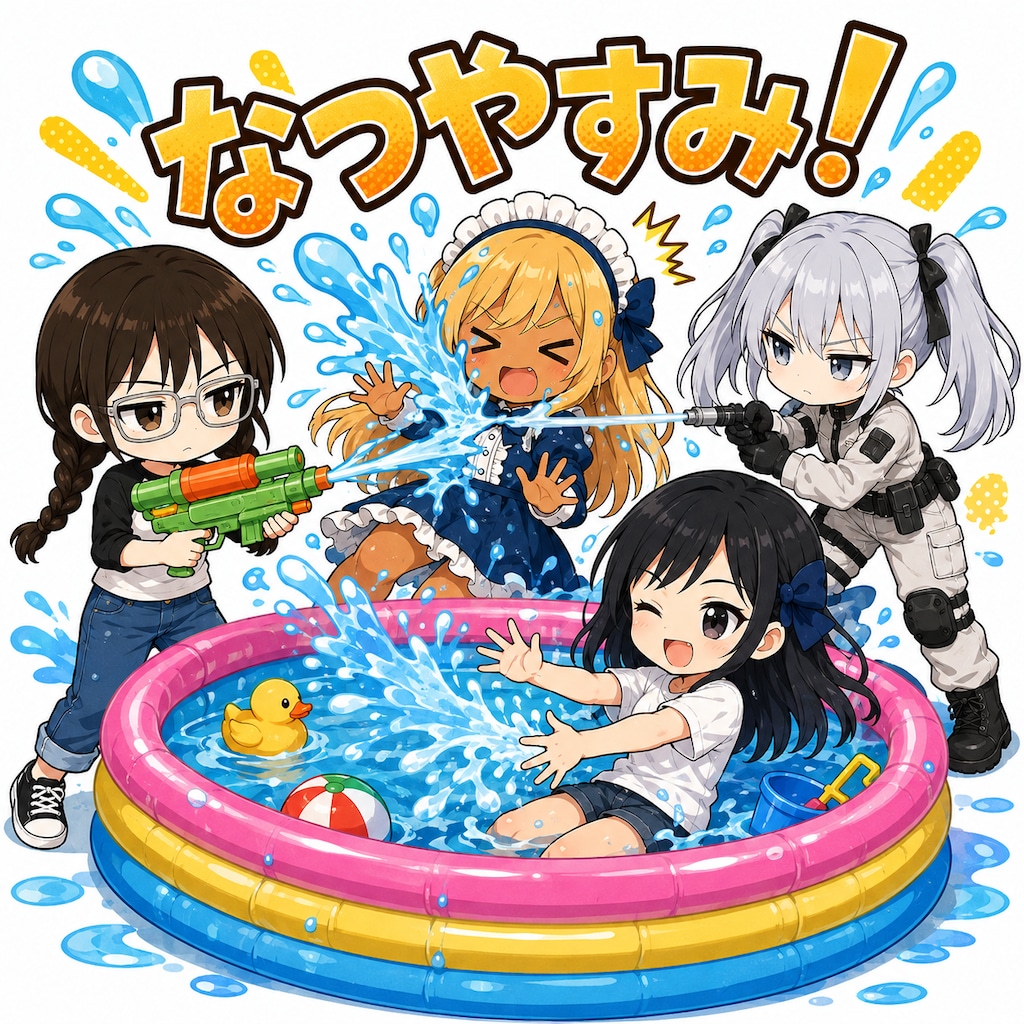 夏やすむ！