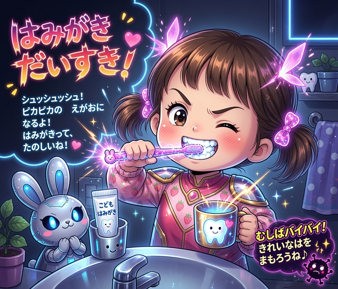 間違ったはみがき啓発ポスター