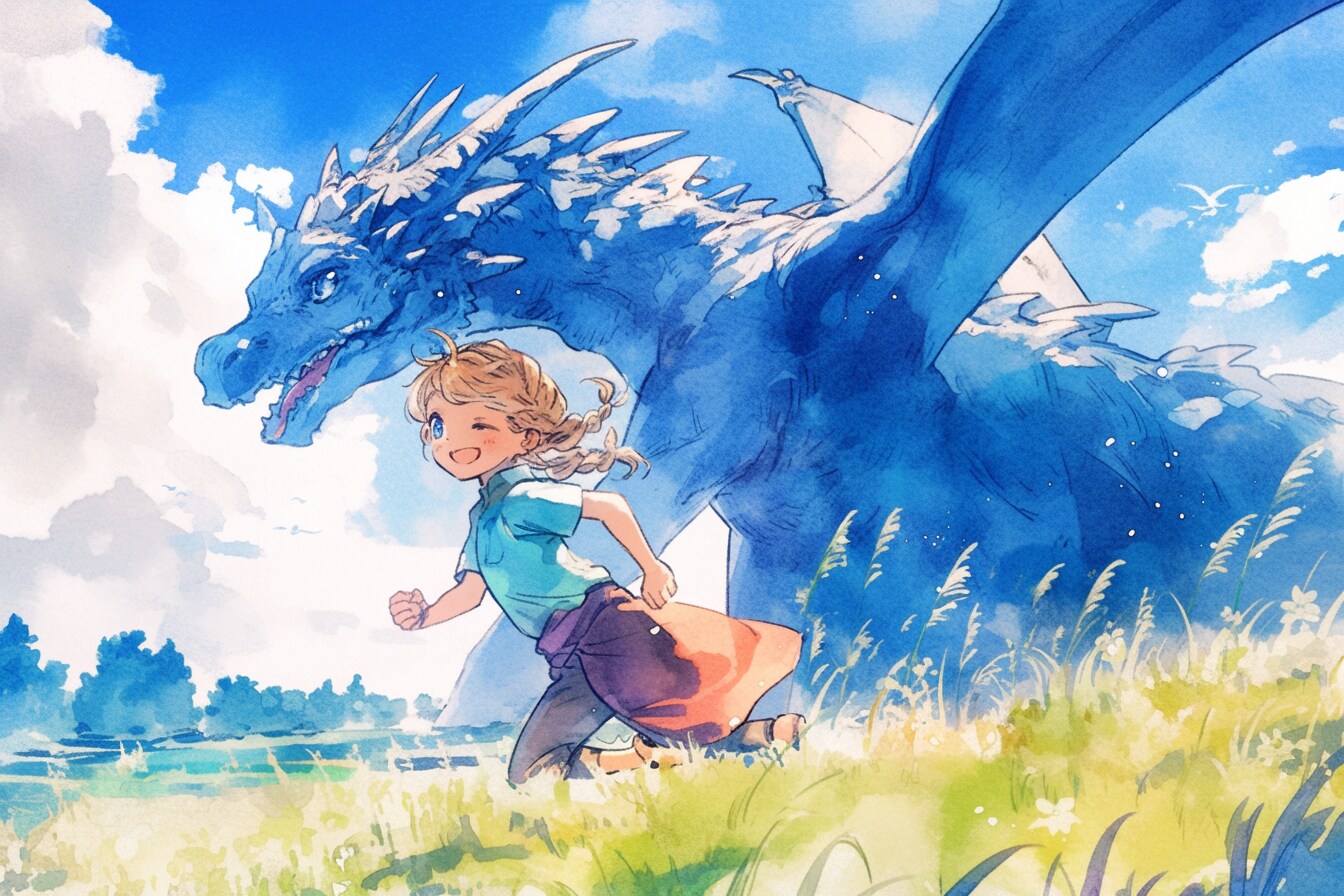 ドラゴンと少女（竜騎士）33 | の人気AIイラスト・グラビア