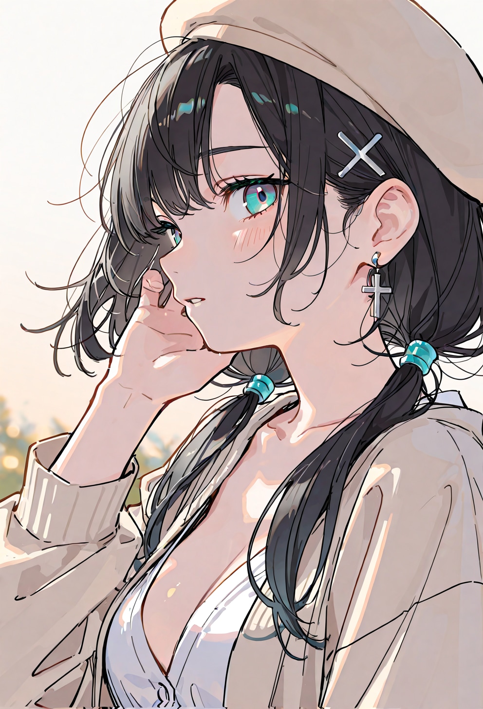 何か言った…？ | の人気AIイラスト・グラビア